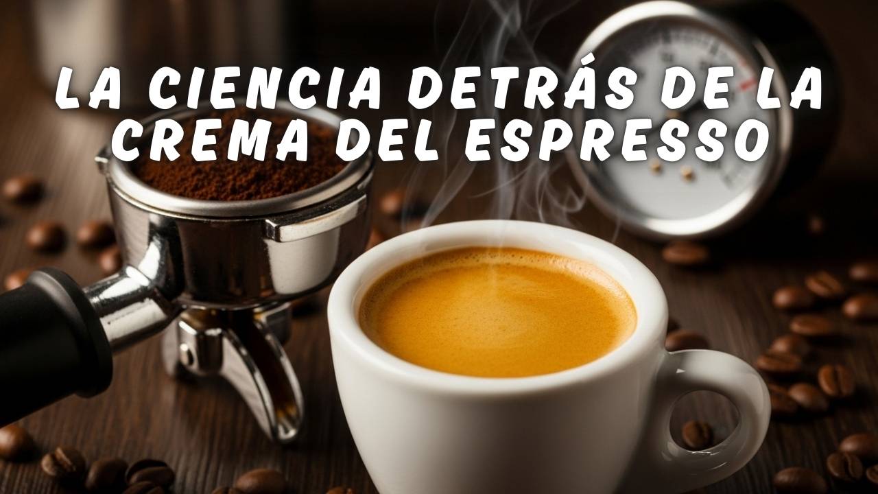 La ciencia detrás de la crema del espresso